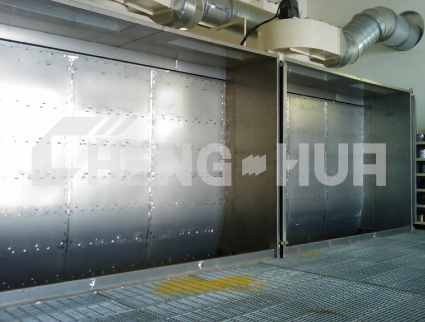ติดตั้งบู๊ทพ่นสีม่านน้ำ Spray Booth มีทั้งชนิดแห้ง Dry Booth และแบบม่านน้ำ Water Curtain Booth มีระบบดูดสีที่มีประสิทธิภาพสูง ทำให้สีไม่ฟุ้งกระจาย เป็นระบบ Venturi สามารถดักละอองสีได้ถึง 95% มีประตูเซอร์วิสเพื่อซ่อมบำรุงและทำความสะอาด , มีแผ่นกั้นดักละอองสีถึง 3 ชั้น เพื่อป้องกันไม่ให้สีเล็ดรอดสู่ภายนอก

รับงานเล็กงานใหญ่ ทุกประเภท รับงานตามแบบตามความต้องการ ราคายุติธรรม ให้คำปรึกษาฟรี สำรวจพื้นที่ฟรี